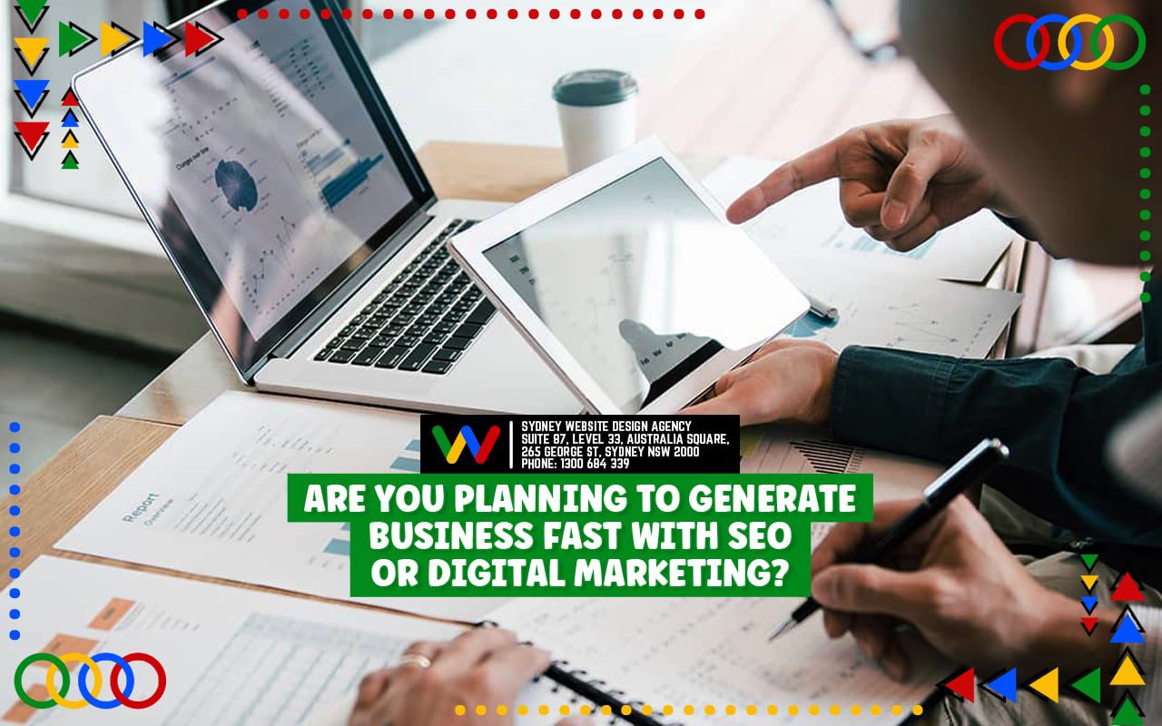 Are You Planning To Generate Business Fast With SEO Or Digital Marketing ALT TITLE HERE
