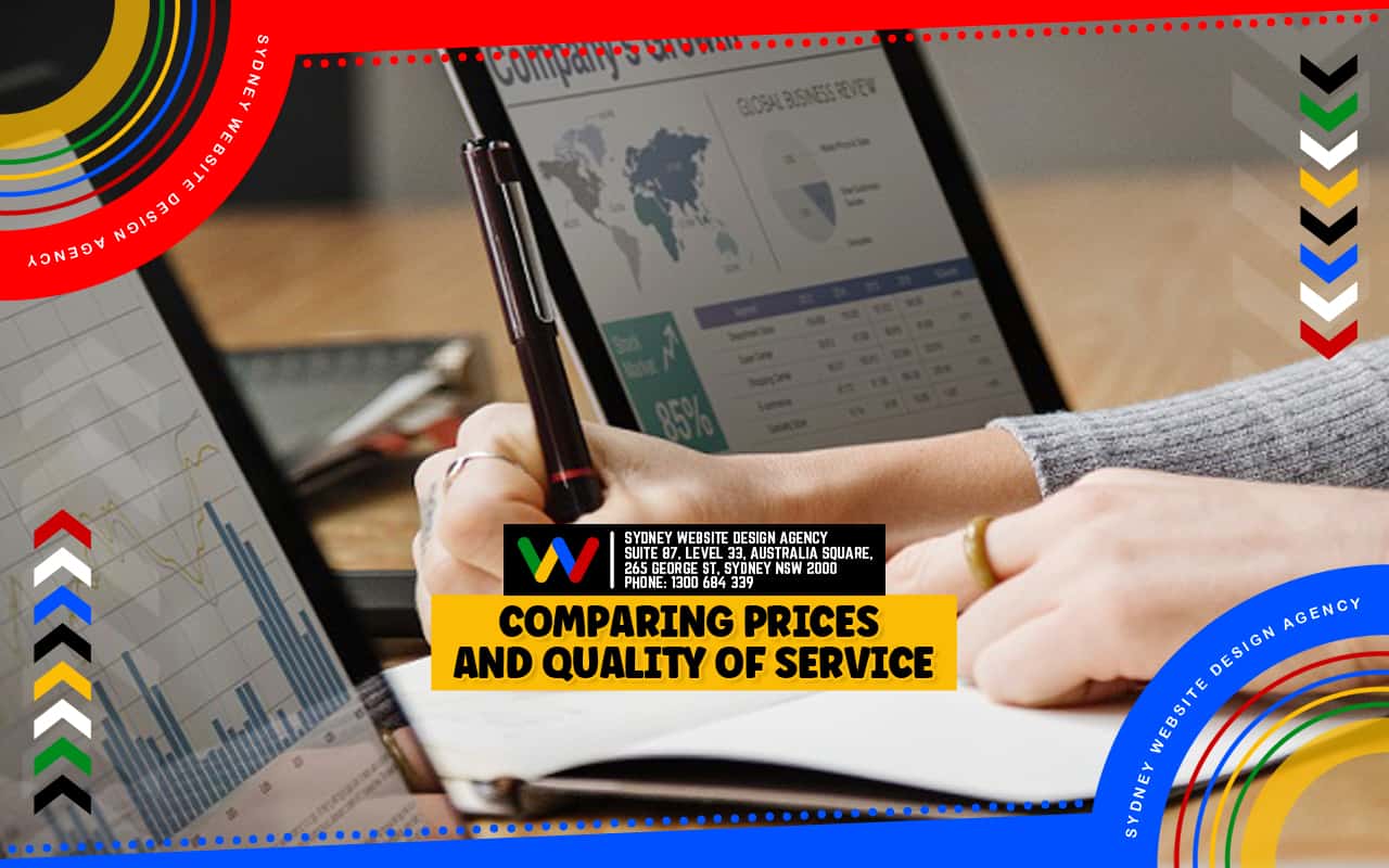 Comparing Prices and Quality of Service Comparing Prices and Quality of Service