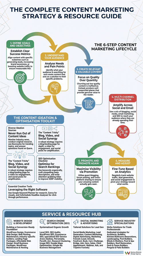 Content creation tips Infographic