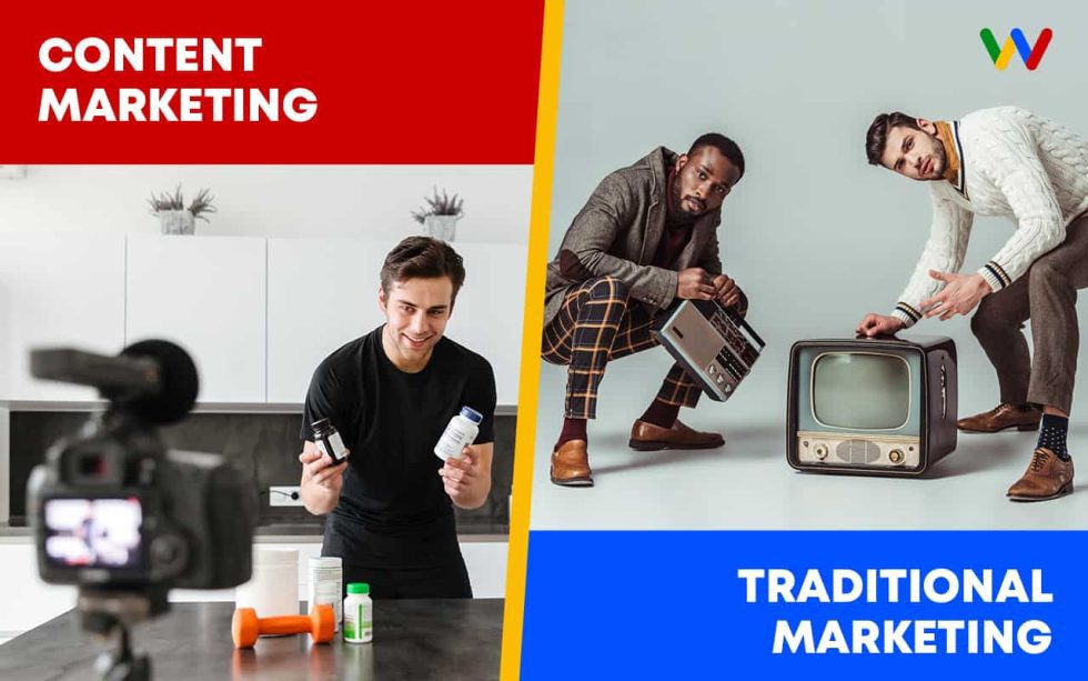 Content Marketing vs Traditional Marketing