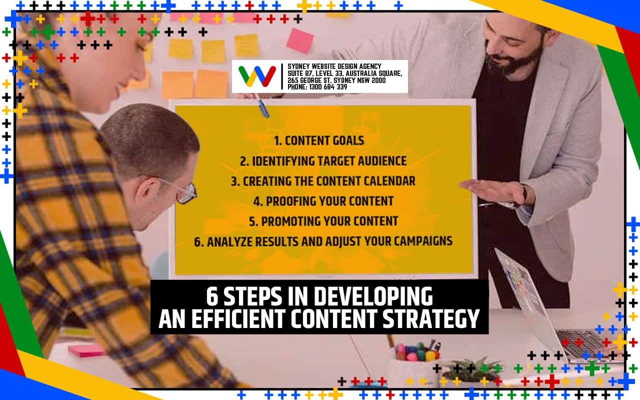6 Steps in Developing an Efficient Content Strategy 6 Steps in Developing an Efficient Content Strategy