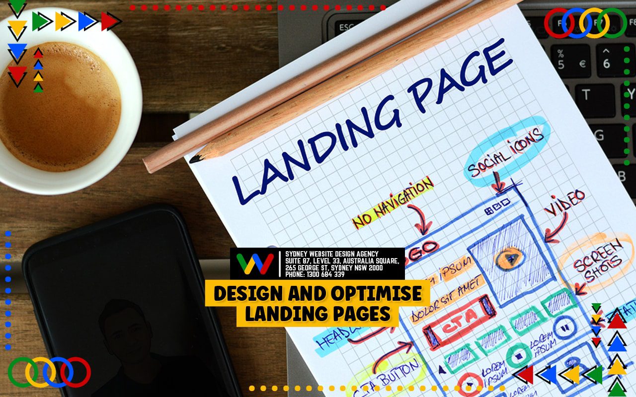 Design And Optimise Landing Pages Design And Optimise Landing Pages