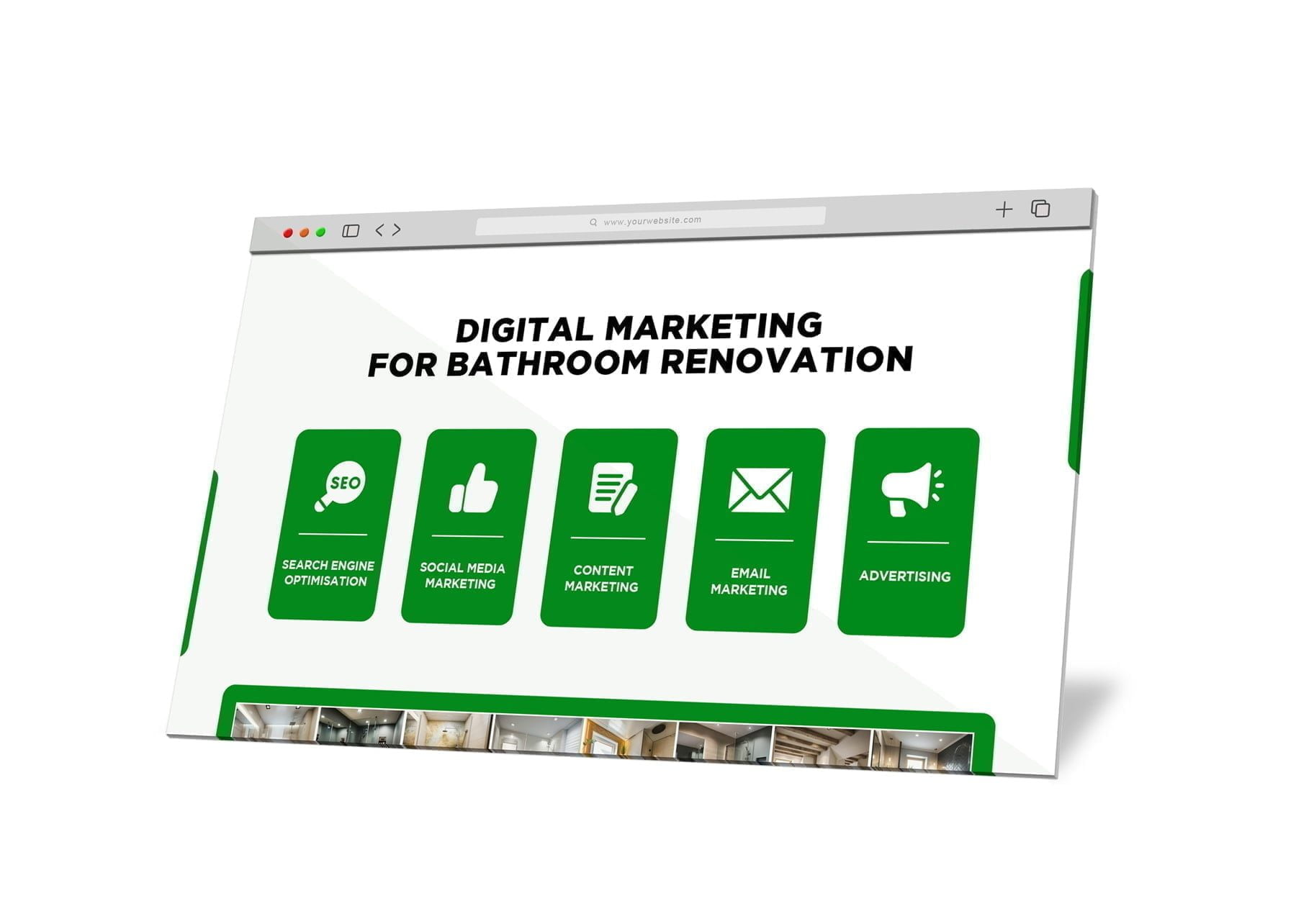 Digital Marketing Bathroom Renovation