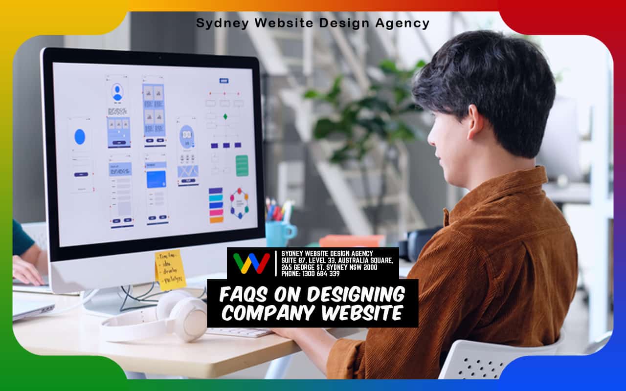 FAQs Designing Company Website