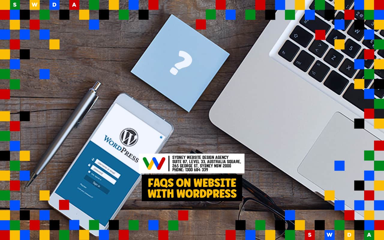 FAQs Website With WordPress