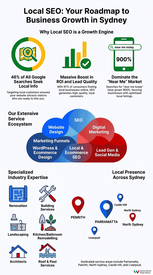 Local SEO Packages Infographic