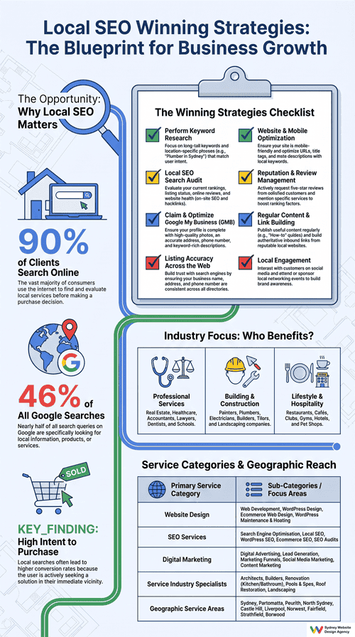 Local SEO Services Infographic