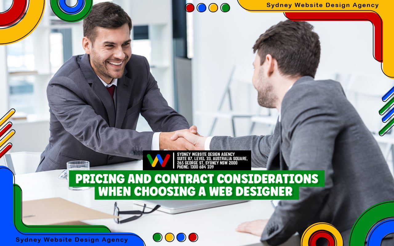 Pricing and Contract Considerations When Choosing A Web Designer Pricing and Contract Considerations When Choosing A Web Designer