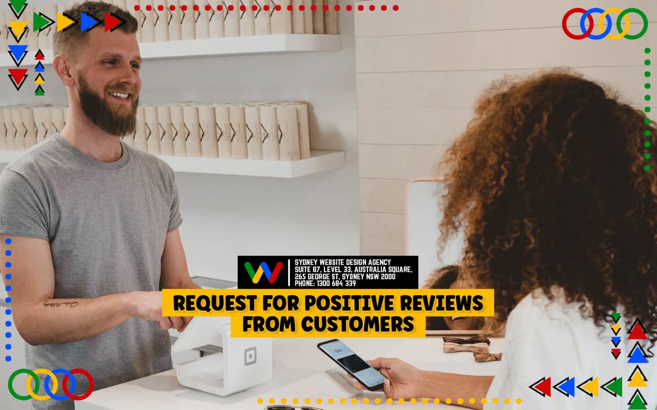 Request for oositive reviews from customers Request for oositive reviews from customers