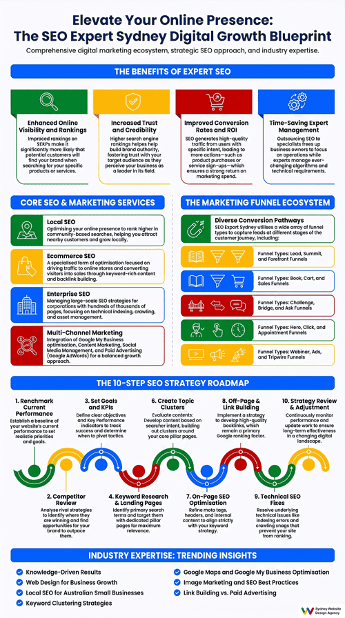 SEO Expert Sydney Infographic