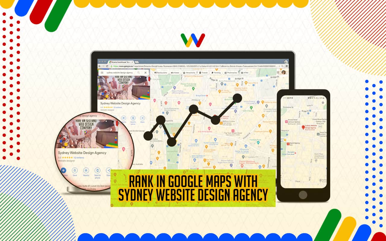 Rank in Google Maps with Sydney Website Design Agency