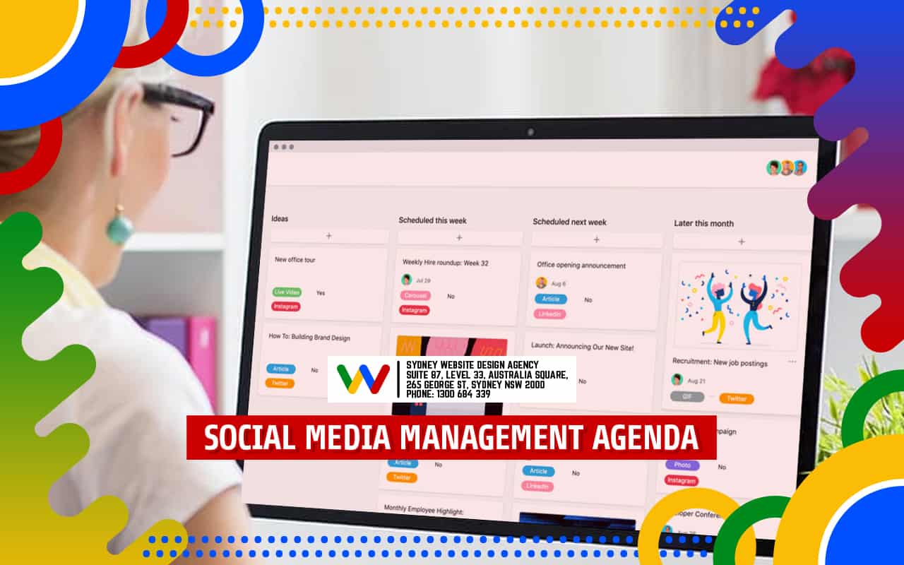 Social Media Management Agenda Social Media Management Agenda