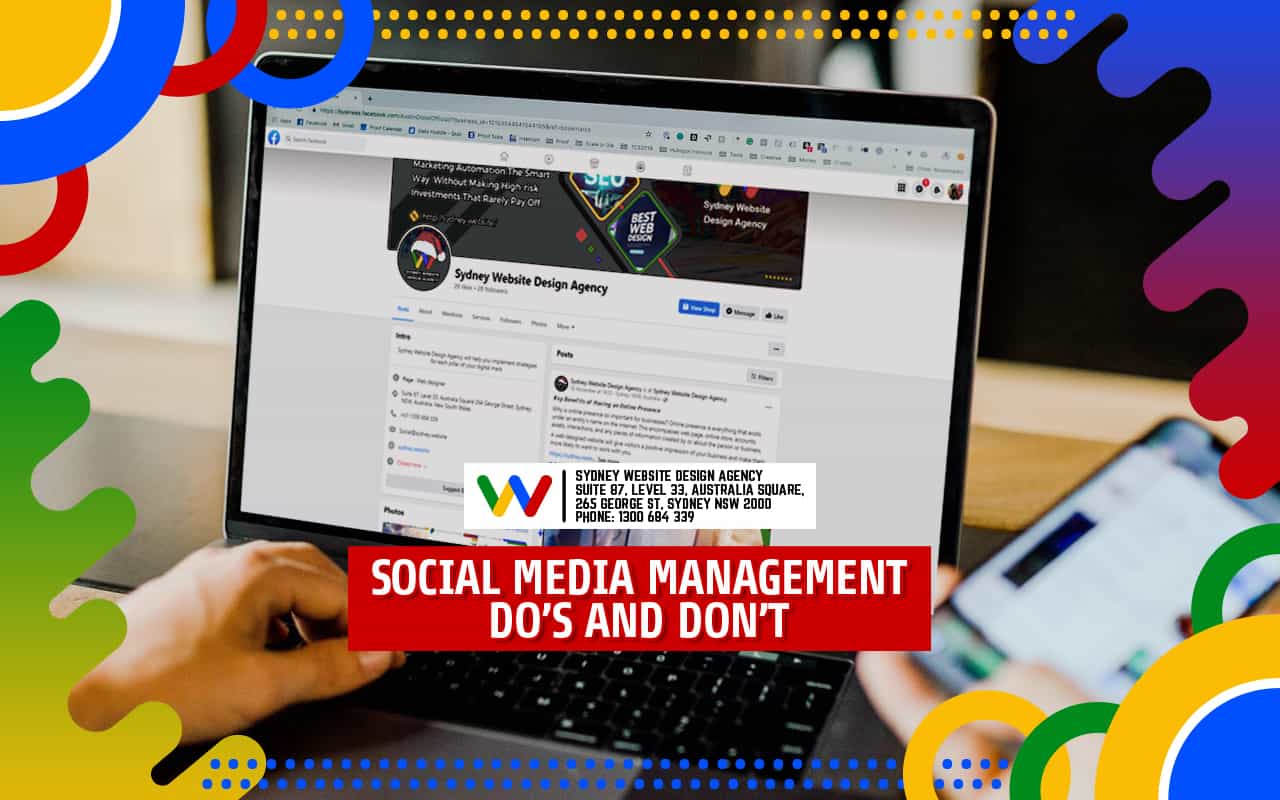 Social Media Management Dos and Dont Social Media Management Dos and Dont