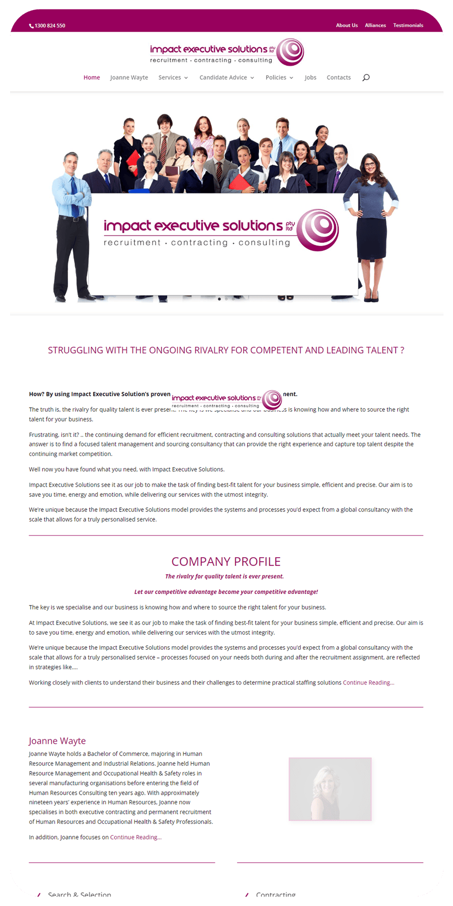Sydney Website Design Agency Impact Executive Sydney Website Design Agency Impact Executive