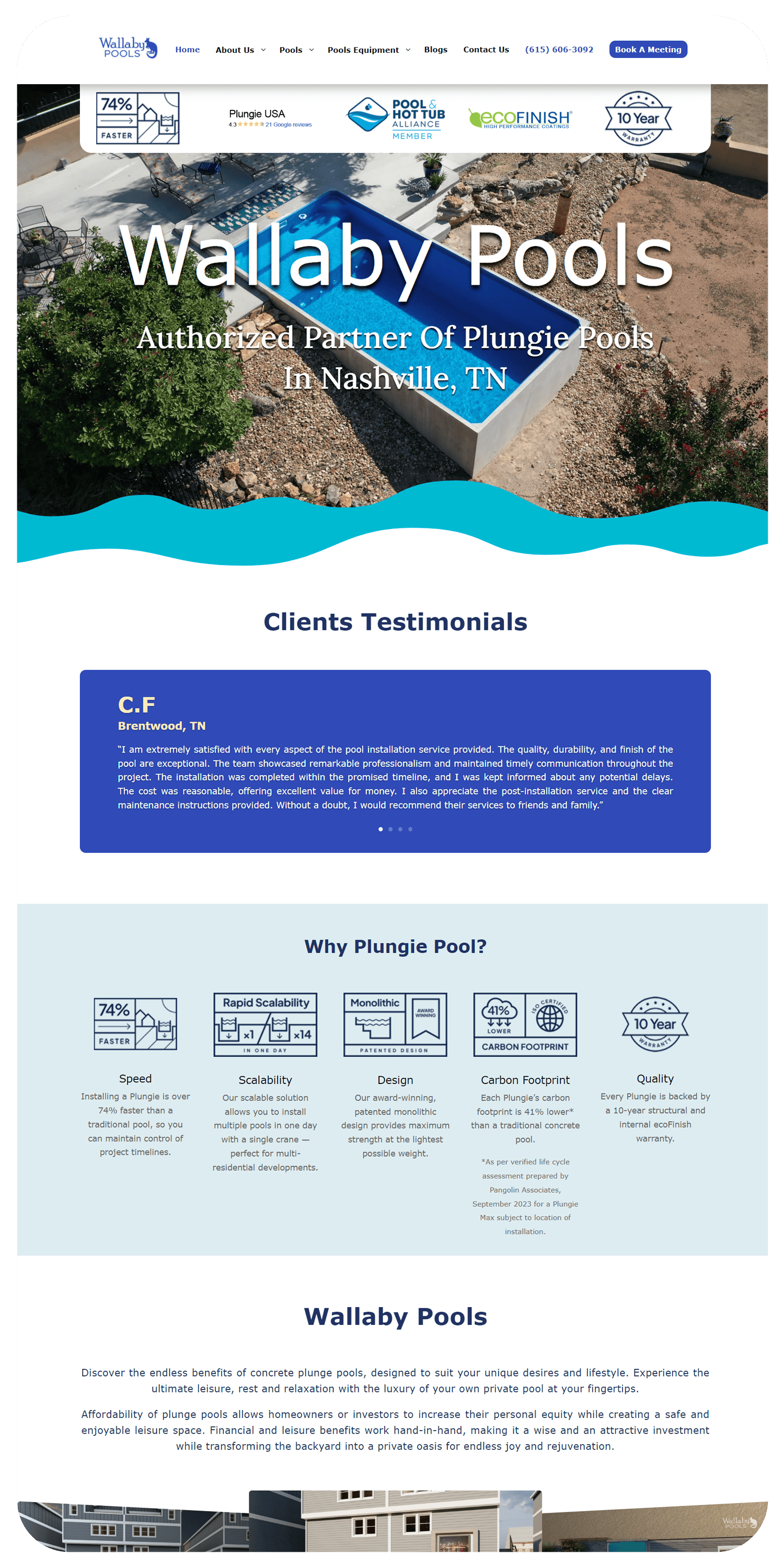 Sydney Website Design Agency Wallaby Pools Sydney Website Design Agency Wallaby Pools