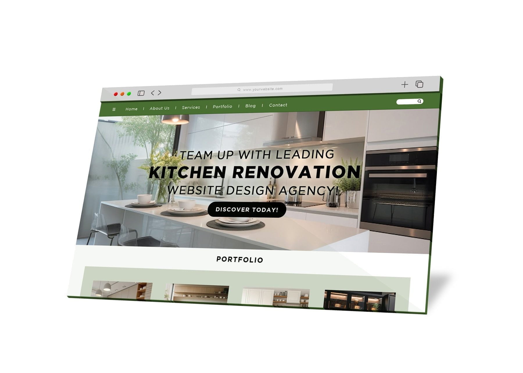 Web Designer Kitchen Renovation