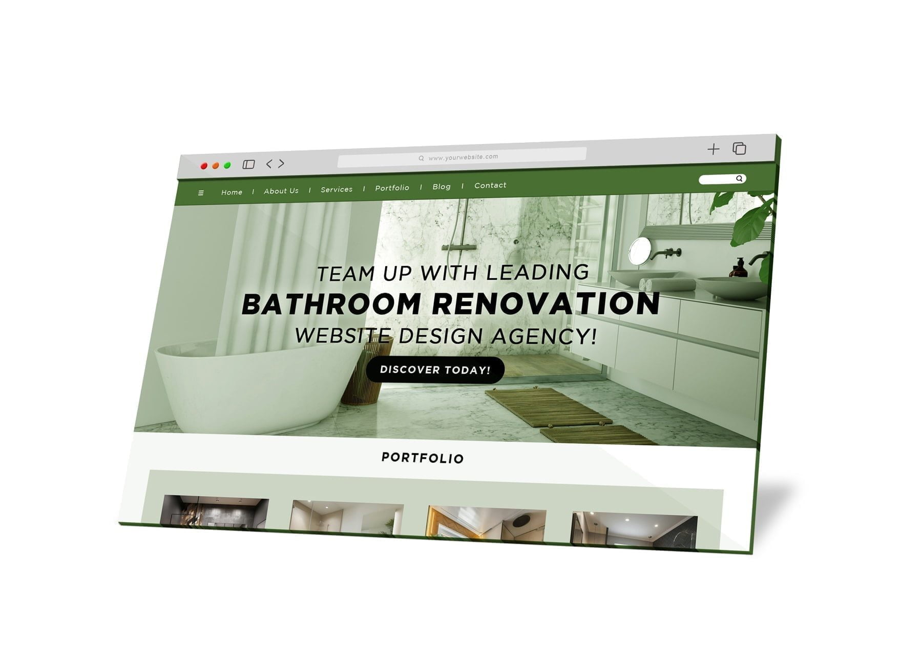 Website Design Bathroom Renovation