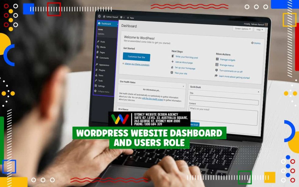WordPress Website Dashboard and Users Role WordPress-Website-Dashboard-and-Users-Role