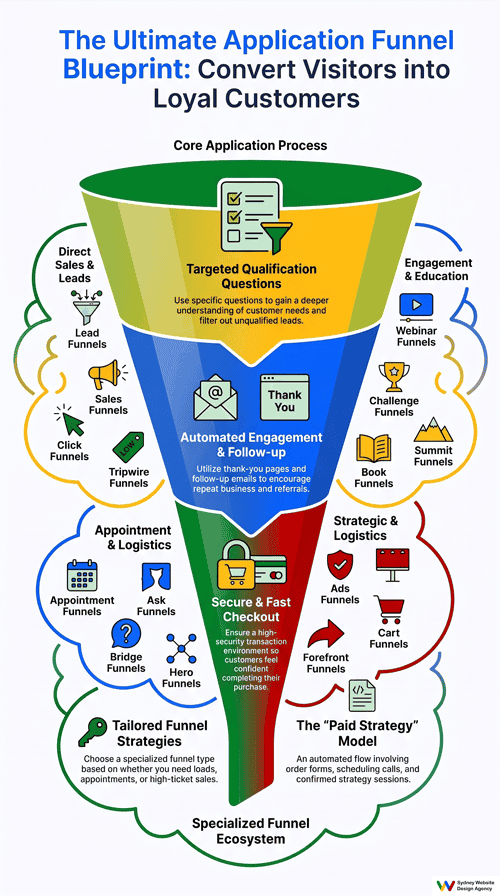 appointment funnel Infographic