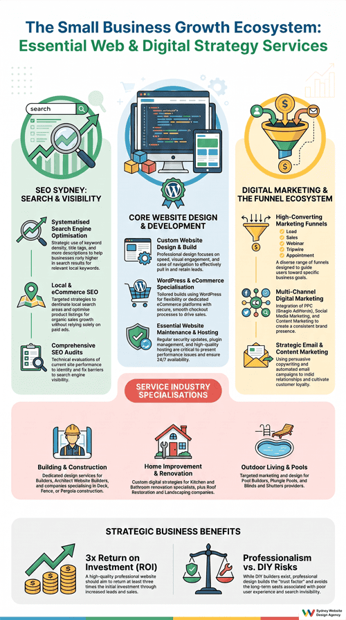 web design services infographic