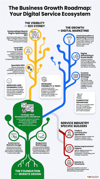 web site designer infographic